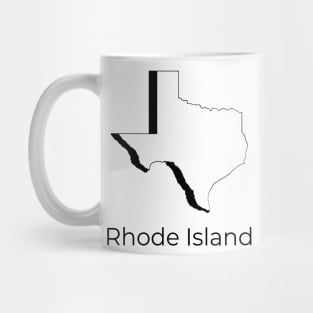 Rhode Island, TX. Mug